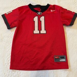 UGA Georgia Bulldogs Nike Jersey Toddler Size 18 Months